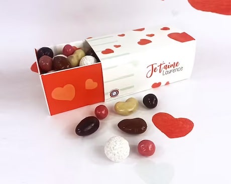 petit coffret de chocolats