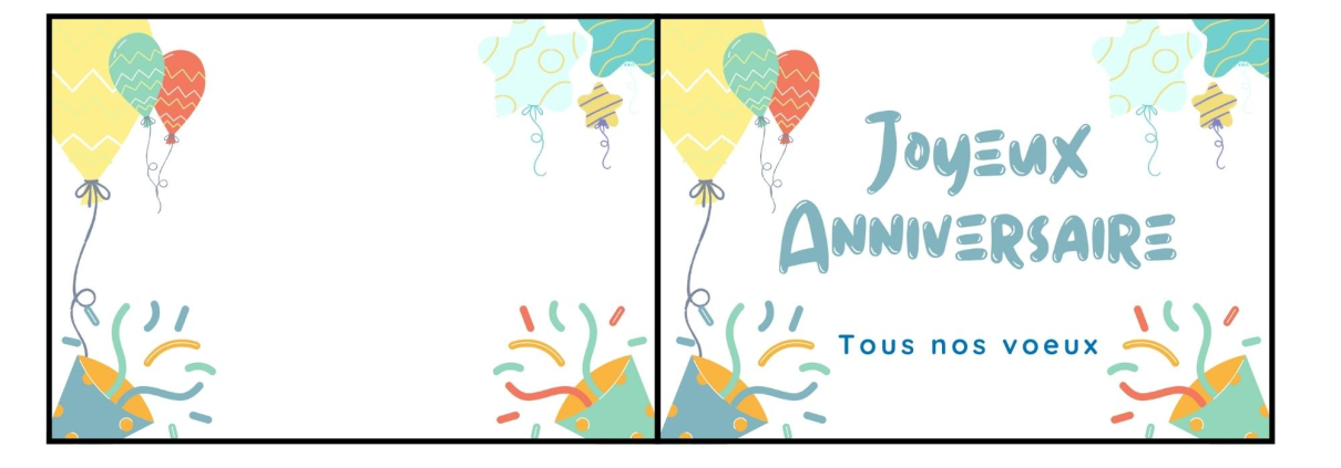 Carte Celebration _ Anniversaire enfant