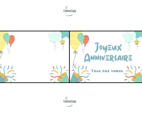 Carte Celebration _ Anniversaire enfant