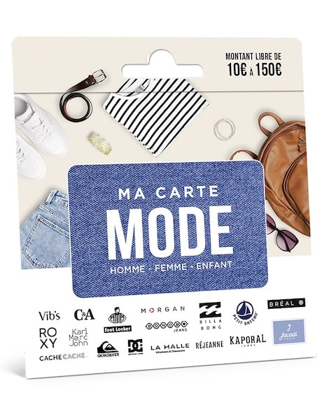 carte cadeau mode wonderbox