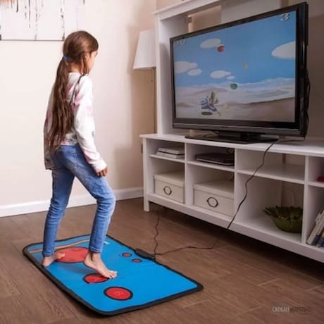 tapis jeux vidéo rétro