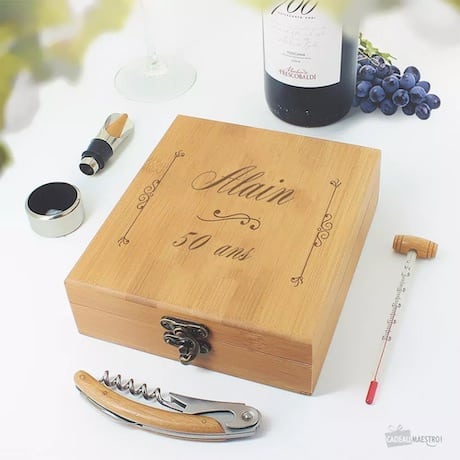 Coffret Vin Classique À Personnaliser