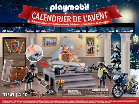 calendrier de l'avent police playmobil