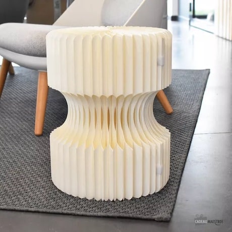 tabouret en kraft pliable