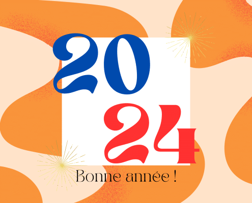 Carte de voeux 2024 a imprimer