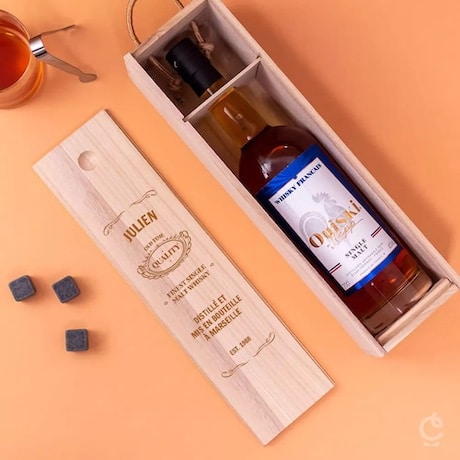 bouteille whisky personnalisé