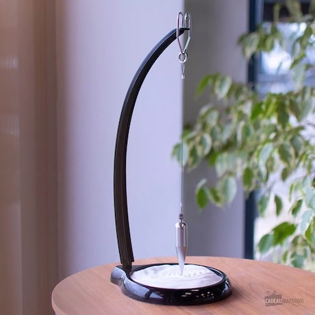 pendule de foucault sable