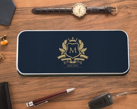 trousse métal Blason