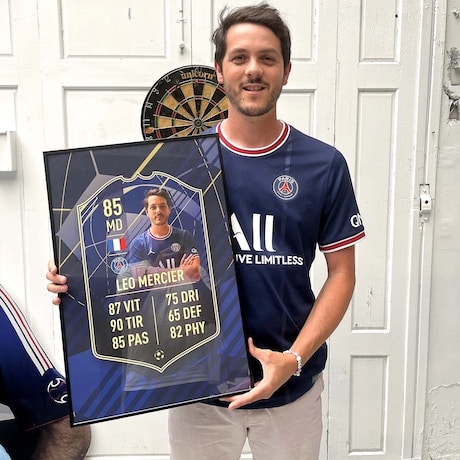 affiche FUT personnalisée