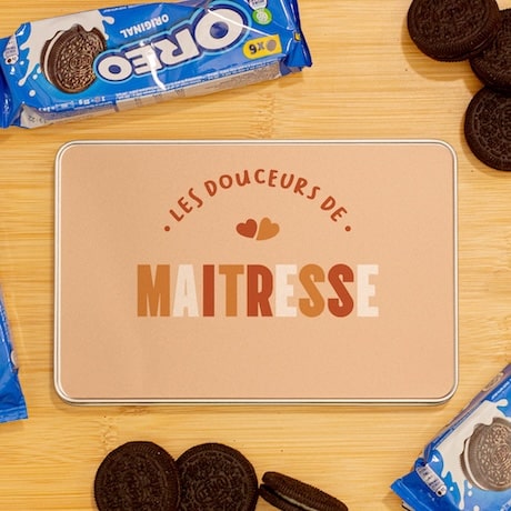 boite a gourmandise maitresse