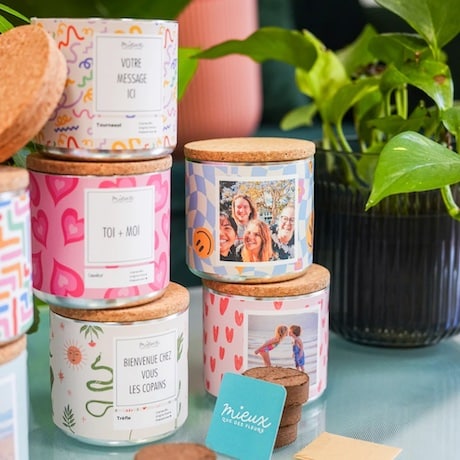le kit à planter avec message