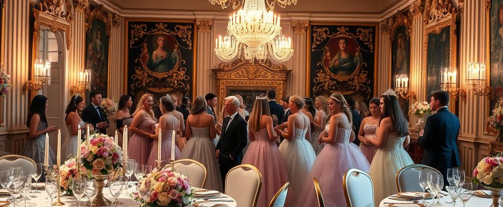 une fête d'anniversaire sur le thème princesse