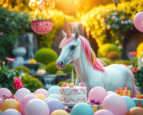 anniversaire licorne